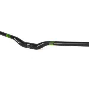 Spank SPIKE 800 Vibrocore Mountain Bike Handlebar (Black/Green) (31.8mm) (30mm Rise) (800mm) (4/8deg S