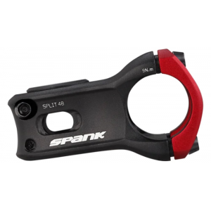 Spank | Split Stem | Red | 48Mm, 31.8Mm Clamp | Aluminum