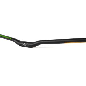 Spank Spoon 800 Mountain Bike Handlebar (Black/Green) (31.8mm) (20mm Rise) (800mm)