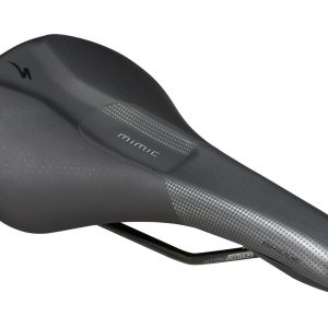 Specialized Bridge Comp Saddle (Black) (Chromoly Rails) (143mm) (w/ Mimic)