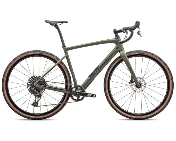 Specialized Diverge Comp Carbon Gravel Bike (Satin Oak Green/Smoke) (Apex AXS) (54cm)