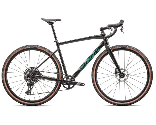 Specialized Diverge Comp E5 Gravel Bike (Gloss Metallic Obsidian/Metallic Pine Green) (49cm)