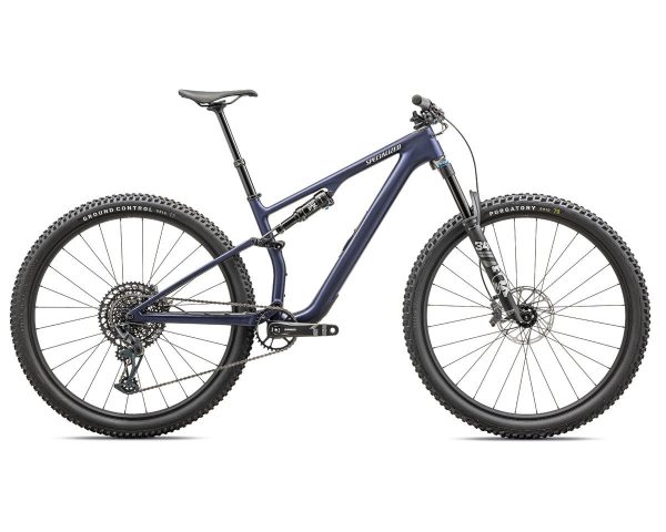 Specialized Epic 8 EVO Comp Mountain Bike (Satin Blue Onyx/Dune White) (M)