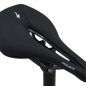 Specialized Power Comp Saddle (Black) (Chromoly Rails) (143mm)