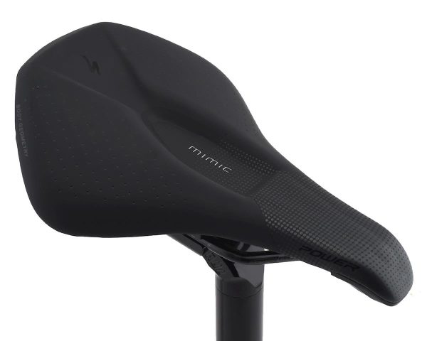 Specialized Power Comp Saddle (Black) (Chromoly Rails) (155mm) (w/ Mimic)