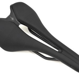 Specialized Romin Evo Comp Gel Saddle (Black) (Chromoly Rails) (143mm)