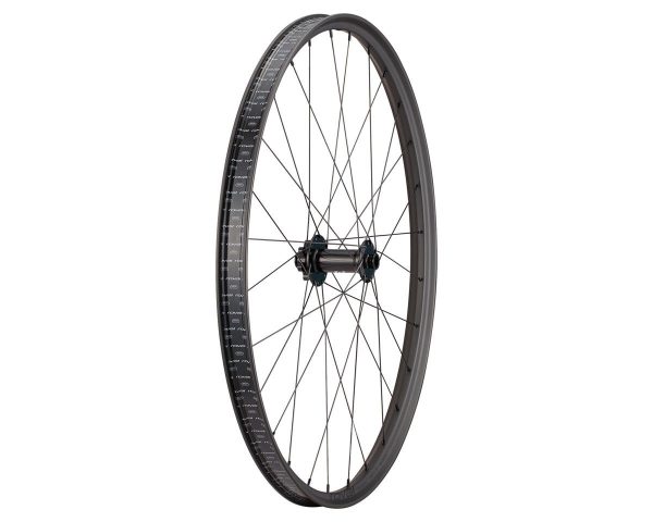 Specialized Roval Traverse SL II I9 1/1 Carbon Wheels (Satin Carbon/Gloss Black) (Front) (15 x 110mm