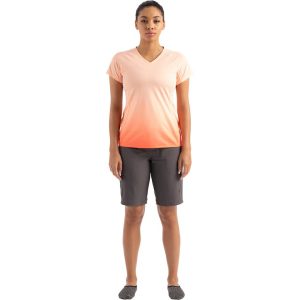 Specialized Women's Andorra Air Short Sleeve Jersey (Ice Lava/Acid Lava Fade) (L)