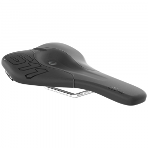 Sqlab | 611 Ergowave Cro-Mo Saddle | Black | 140Mm Wide X 280Mm Long, Cro-Mo Rails