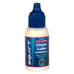 Squirt Long Lasting Wax Based Dry Bike Chain Lube (0.5oz)