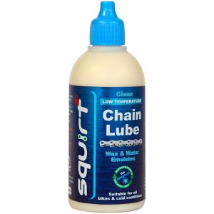 Squirt Long Lasting Wax Based Dry Bike Chain Lube (For Low Temperatures) (4oz)