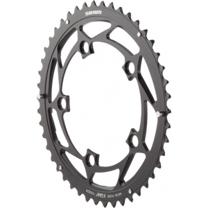 Sram | 11 Speed Chainrings 110Bcd | Black | 110Bcd, 46 Tooth, Use With 36T