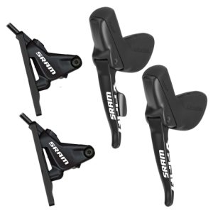 Sram Apex 1 Front And Rear Disc Brake Set - 1x11 - Black / Pair / 1x11