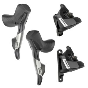 Sram Apex D1 AXS Front & Rear Disc Brake Set - 12 Speed - Black / Pair / 2x12