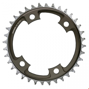 Sram | Axs X-Sync 1X 12 Spd 107Bcd Chainring | Blast Black | 46T, 107 Bcd, 1X, 12 Speed | Aluminum