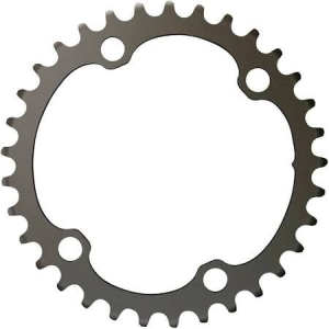 Sram | Force Axs 2X12 107Bcd Chainring | Blast Black | 33T, 12 Spd, 107Bcd, Use With 46T | Aluminum