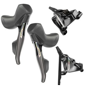 Sram Force D2 AXS Front & Rear Disc Brake Set - 12 Speed - Iridescent / Pair / 2x12