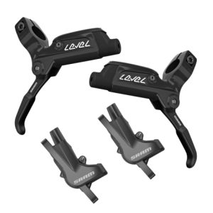 Sram Level Front And Rear Disc Brake Set - Black / Pair