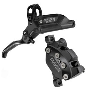 Sram Maven Silver Stealth MTB Disc Brake - Black / Single / Front 950mm Hose