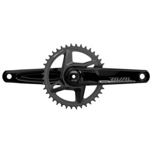 Sram Rival 1 DUB Wide Chainset - 12 Speed - Black / 40 / 165mm / 12 Speed