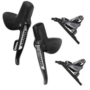 Sram Rival 1 Front And Rear Lever Disc Brake Set - 11 Speed - Black / 1x11