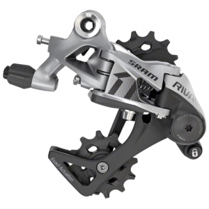 Sram | Rival 1 Type 3.0 Rear Derailleur Black/silv, Long Cage, 42 Tooth Max