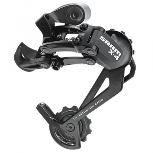 Sram | X.4 7/8 Speed Rear Derailleur | Black | 7/8 Speed, Long Cage