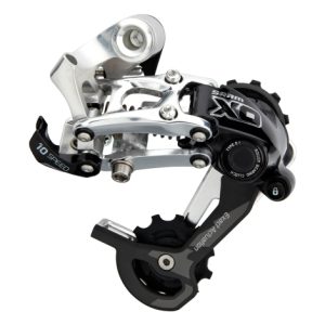 Sram X0 Type 2 Rear Derailleur - 10 Speed - Silver / 10 Speed / Short Cage SS