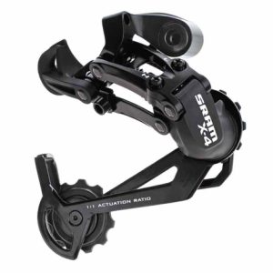 Sram X4 Rear Derailleur - 9 Speed - Black / 9 Speed