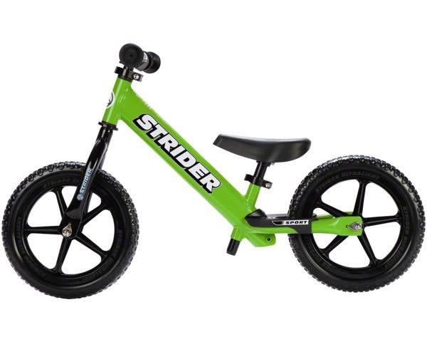 Strider Sport 12" Kids Balance Bike (Green)