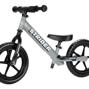 Strider Sport 12" Kids Balance Bike (Matte Grey)