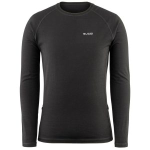 Sugoi Merino 60 Long Sleeve Jersey (Black) (S)