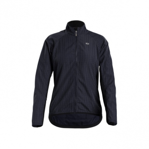 Sugoi | Women's Evo Zap Jacket | Size Large In Deep Navy Zap | 100% Polyester