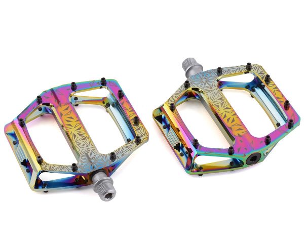 Supacaz Krypto CNC Alloy Platform Pedal (Oil Slick)