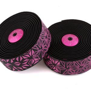 Supacaz Super Sticky Kush Handlebar Tape (Neon Pink) (Star Fade)