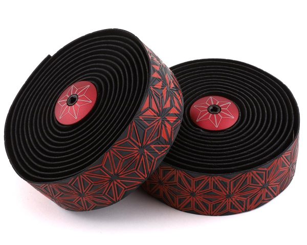 Supacaz Super Sticky Kush Handlebar Tape (Red) (Star Fade)