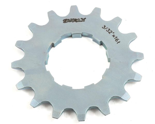 Surly 3/32" Single Speed Cassette Cog (Silver) (Splined) (16T)