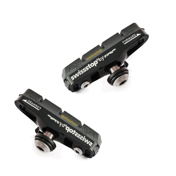 SwissStop Flash Pro Black Prince Brake Shoe/Pad Set For Carbon Rims