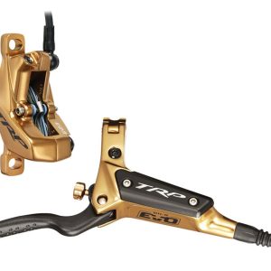 TRP DH-R EVO HD-M846 Hydraulic Disc Brake (Gold) (Post Mount) (Left) (Caliper Included)