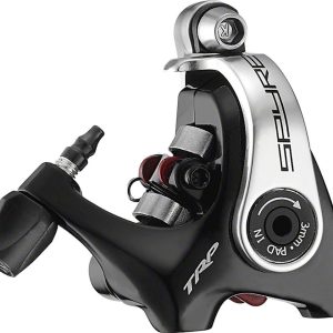 TRP Spyre Disc Brake Caliper (Black/Silver) (Mechanical) (Front or Rear) (Flat Mount)