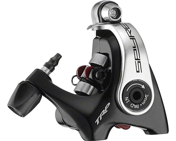 TRP Spyre Disc Brake Caliper (Black/Silver) (Mechanical) (Front or Rear) (Flat Mount)