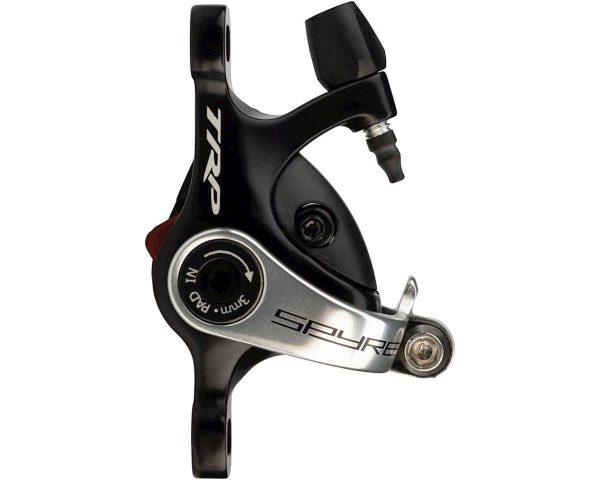 TRP Spyre Disc Brake Caliper (Black/Silver) (Mechanical) (Front or Rear) (Post Mount)