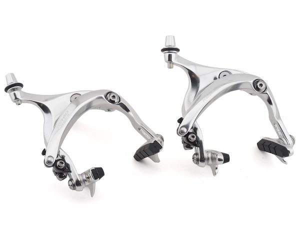 Tektro R559 Long Reach Road Brake Calipers (Silver) (55-73mm) (Pair) (Nutted Mounting Bolts)