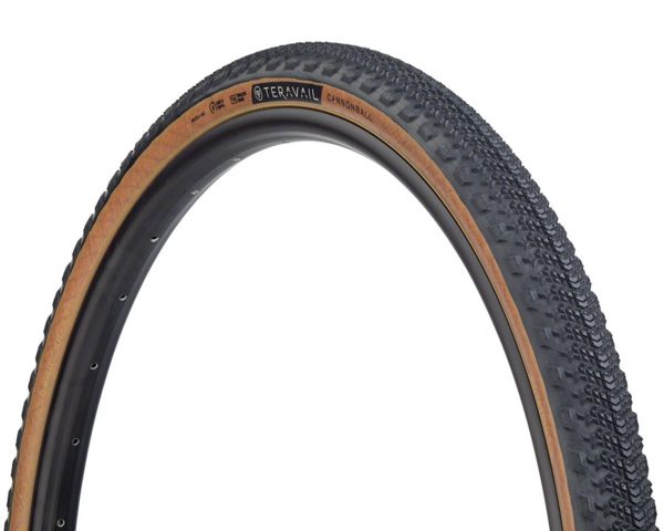 Teravail Cannonball Tubeless Gravel Tire (Tan Wall) (650b) (40mm) (Folding) (Light & Supple)