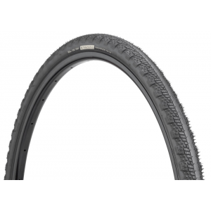 Teravail | Washburn 700C Tubeless Tire | Black | 700X38C, Light & Supple, Tubeless | Rubber