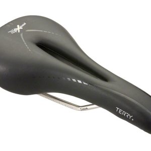 Terry Men's Fly Century Saddle (Black) (Titanium Rails) (140mm)