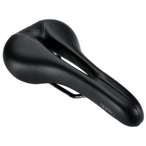 Terry Men's Fly Chromoly Saddle (Black) (FeC Alloy Rails) (140mm)