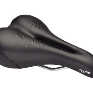 Terry Men's Liberator Y Gel Touring Saddle (Black) (Steel Rails) (173mm)