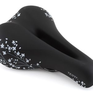 Terry Women's Cite X Gel Saddle (Black/Starstruck) (Steel Rails) (175mm)