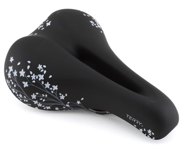 Terry Women's Cite X Gel Saddle (Black/Starstruck) (Steel Rails) (175mm)